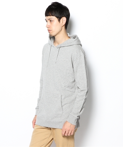 WEGO（ウィゴー）の「WEGO/オーバーサイズプルパーカー（パーカー・メンズ・ブラック/杢グレー/レッド・MEDIUM/LARGE）」の5枚目の写真