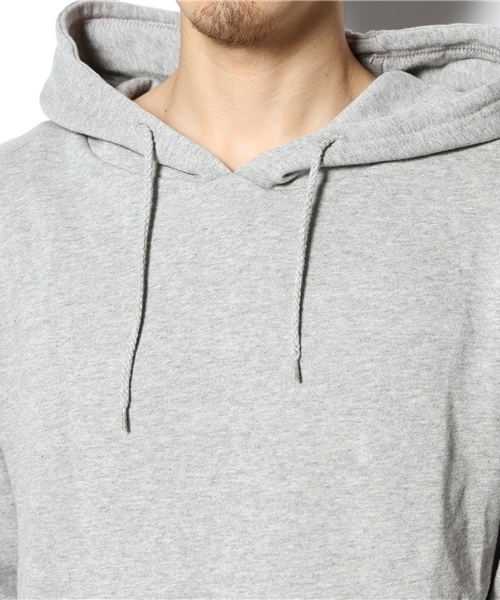 WEGO（ウィゴー）の「WEGO/オーバーサイズプルパーカー（パーカー・メンズ・ブラック/杢グレー/レッド・MEDIUM/LARGE）」の7枚目の写真