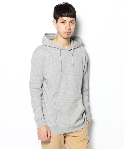 WEGO（ウィゴー）の「WEGO/オーバーサイズプルパーカー（パーカー・メンズ・ブラック/杢グレー/レッド・MEDIUM/LARGE）」の11枚目の写真