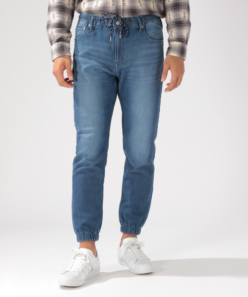 BAYFLOW(ベイフロー)の「ISKOデニムジョガーパンツ(デニムパンツ・メンズ・クリアブルー/アクア・SMALL/MEDIUM/LARGE)」の10枚目の写真