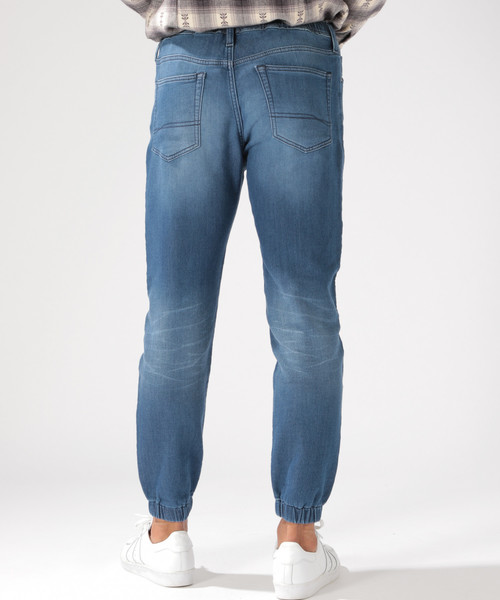 BAYFLOW(ベイフロー)の「ISKOデニムジョガーパンツ(デニムパンツ・メンズ・クリアブルー/アクア・SMALL/MEDIUM/LARGE)」の8枚目の写真