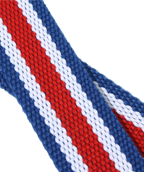 WEGO（ウィゴー）の「WEGO/ラインバックルベルト（ベルト・メンズ・ブラック/トリコロール・FREE）」の4枚目の写真