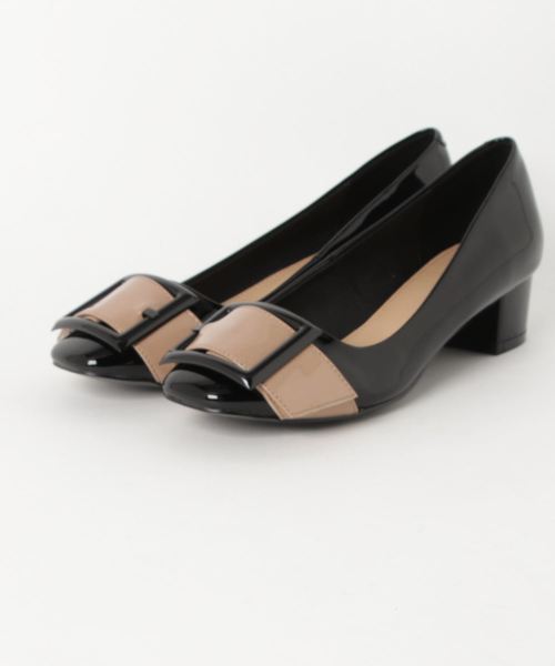 JILL STUART(ジルスチュアート)の「バックルパンプス(パンプス・レディース・ブラック/ブラウン・23.5cm/23.0cm/24.0cm)」の1枚目の写真