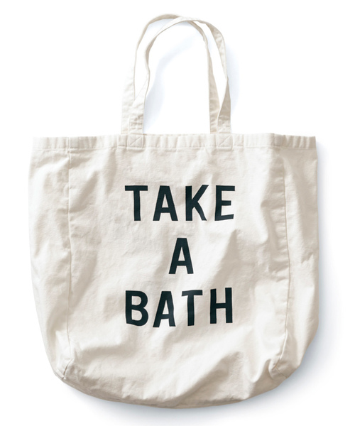 Sunny clouds(サニークラウズ)の「サニークラウズ お風呂バッグ(トートバッグ・レディース・ブラック/オフホワイト・ONE SIZE)」の6枚目の写真