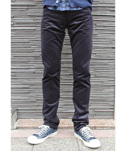 EDIFICE(エディフィス)の「◇ソフトコーデュロイテーパード 5PKパンツ(その他パンツ・メンズ・グリーン/ボルドー/ホワイト系その他/ネイビー・31/28/32/30/29)」の1枚目の写真