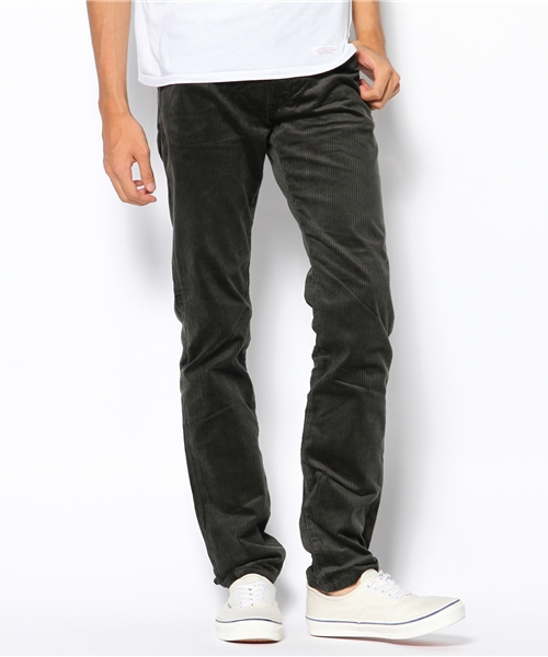 EDIFICE(エディフィス)の「◇ソフトコーデュロイテーパード 5PKパンツ(その他パンツ・メンズ・グリーン/ボルドー/ホワイト系その他/ネイビー・31/28/32/30/29)」の3枚目の写真