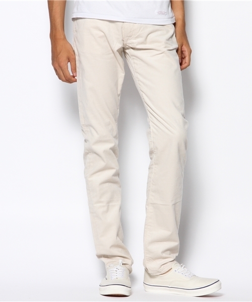 EDIFICE(エディフィス)の「◇ソフトコーデュロイテーパード 5PKパンツ(その他パンツ・メンズ・グリーン/ボルドー/ホワイト系その他/ネイビー・31/28/32/30/29)」の15枚目の写真