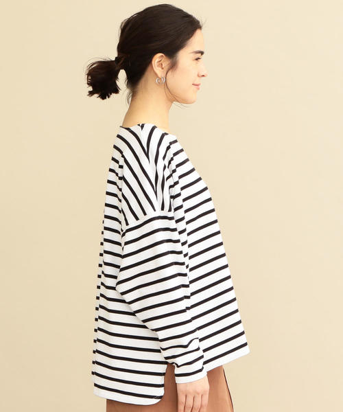 BEAUTY&YOUTH UNITED ARROWS(ビューティーアンドユースユナイテッドアローズ)の「【追加予約】【WEB限定】by ※∴ワイドドロップスリーブカットソー(Tシャツ/カットソー・レディース・ブラック/その他1/その他2/オフホワイト・FREE)」の17枚目の写真