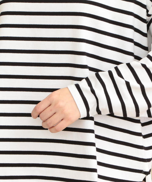 BEAUTY&YOUTH UNITED ARROWS(ビューティーアンドユースユナイテッドアローズ)の「【追加予約】【WEB限定】by ※∴ワイドドロップスリーブカットソー(Tシャツ/カットソー・レディース・ブラック/その他1/その他2/オフホワイト・FREE)」の20枚目の写真