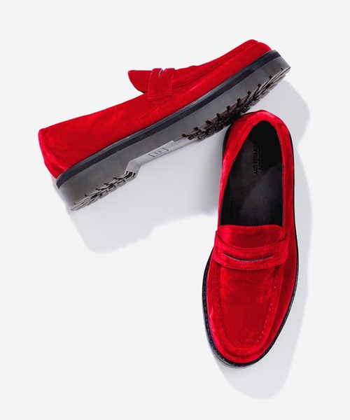 Saturdays NYC（サタデーズ ニューヨークシティ ）の「Idris Velvet Loafer（ドレスシューズ・メンズ・ブラック/ネイビー/レッド・25.0cm/26.0cm/27.0cm/28.0cm）」の11枚目の写真
