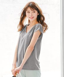 KOBE LETTUCE | 汗ジミ防止前後2WAY半袖Tシャツ(Tシャツ/カットソー)