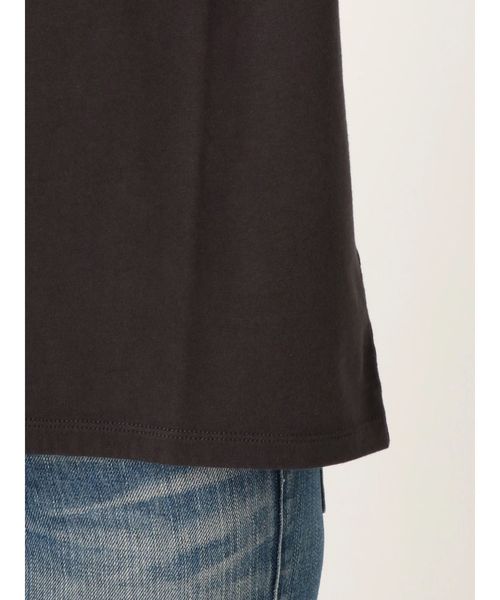 Ungrid(アングリッド)の「アシメデザインショルダーTee(Tシャツ/カットソー・レディース・チャコールグレー/オフホワイト/モカ・FREE)」の10枚目の写真