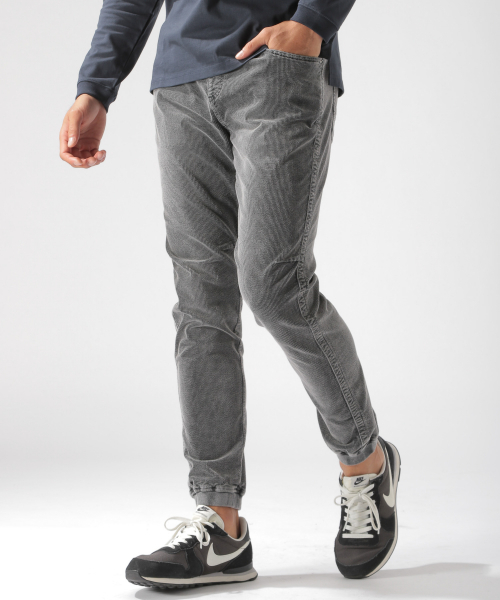 BAYFLOW（ベイフロー）の「TCコーデュロイリブパンツ（その他パンツ・メンズ・オフホワイト/チャコールグレー/ベージュ/ライトブルー・SMALL/MEDIUM/LARGE）」の9枚目の写真