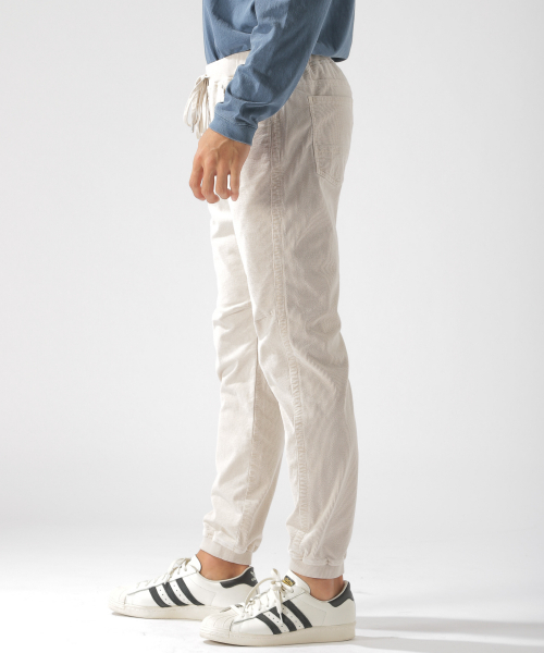 BAYFLOW（ベイフロー）の「TCコーデュロイリブパンツ（その他パンツ・メンズ・オフホワイト/チャコールグレー/ベージュ/ライトブルー・SMALL/MEDIUM/LARGE）」の13枚目の写真