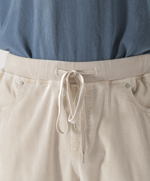 BAYFLOW（ベイフロー）の「TCコーデュロイリブパンツ（その他パンツ・メンズ・オフホワイト/チャコールグレー/ベージュ/ライトブルー・SMALL/MEDIUM/LARGE）」の15枚目の写真