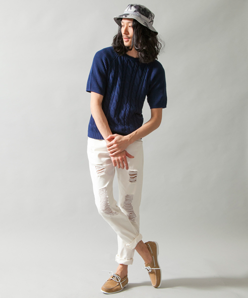 BEAUTY&YOUTH UNITED ARROWS(ビューティーアンドユースユナイテッドアローズ)の「BY∴ スウェード ボートデッキ シューズ◆(モカシン/デッキシューズ・メンズ・ベージュ/オレンジ/ネイビー/オリーブ・7/7h/9h/9/8/8h)」の8枚目の写真