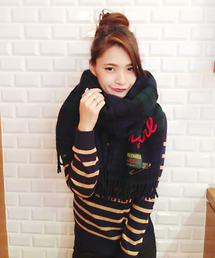 X-girl | X-girl×TWEEDMILL(ストール/ショール)