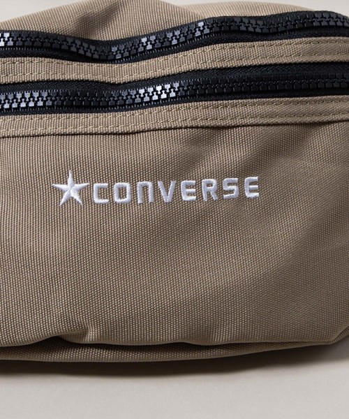 CONVERSE（コンバース）の「∴WEGO/CONVERSE 別注ロゴウエストバッグ（ショルダーバッグ・メンズ・ワイン/カーキ/ベージュ/ブルー系その他/ブラック/ライトピンク/ライトパープル・FREE）」の18枚目の写真