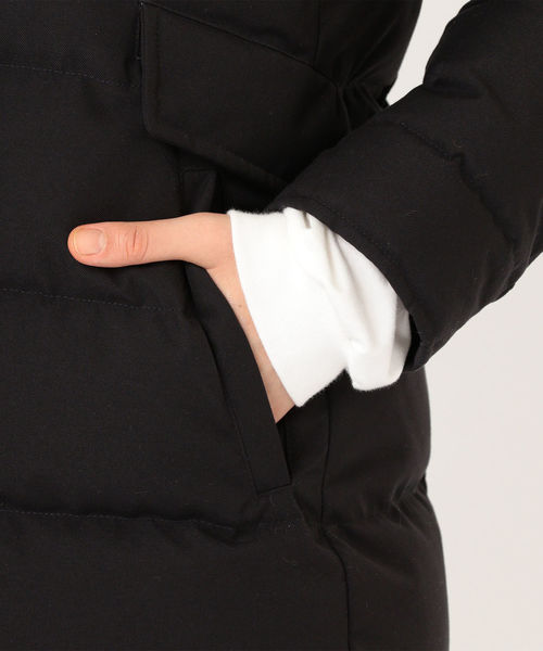 SHIPS(シップス)の「PYRENEX:【SHIPS別注】GRENOBLE JACKET ◇(ダウンジャケット/コート・レディース・ブラック/ネイビー・36/38/40)」の11枚目の写真