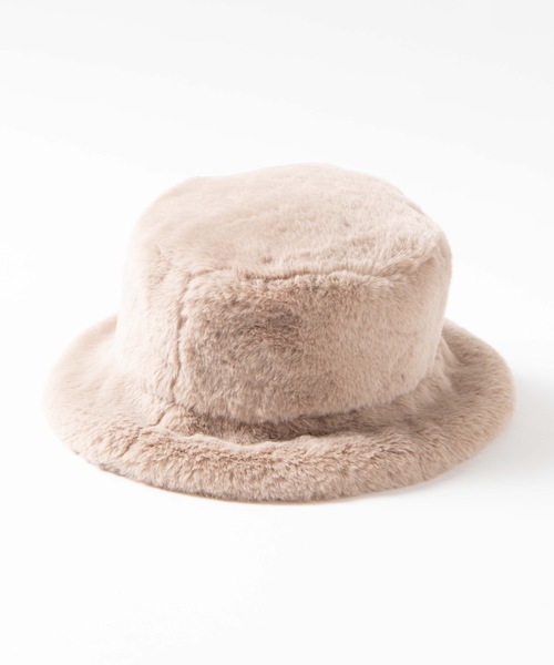 WEGO（ウィゴー）の「WEGO/ファーバケットハット（ハット・レディース・ベージュ/その他1/その他2/その他3/ブラック/その他4・FREE）」の12枚目の写真