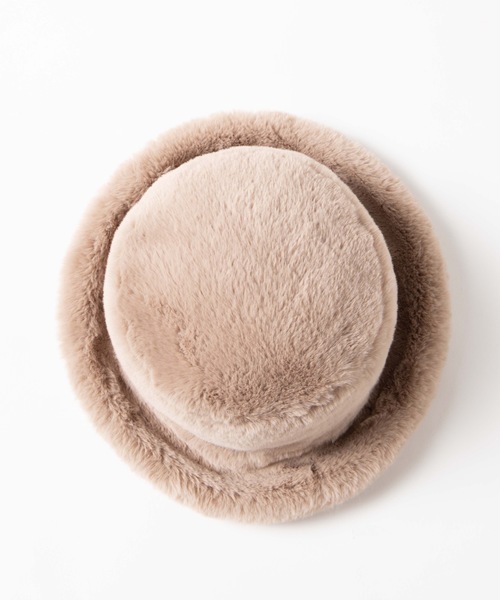 WEGO（ウィゴー）の「WEGO/ファーバケットハット（ハット・レディース・ベージュ/その他1/その他2/その他3/ブラック/その他4・FREE）」の11枚目の写真