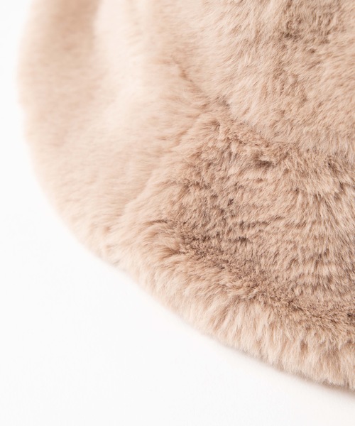 WEGO（ウィゴー）の「WEGO/ファーバケットハット（ハット・レディース・ベージュ/その他1/その他2/その他3/ブラック/その他4・FREE）」の14枚目の写真