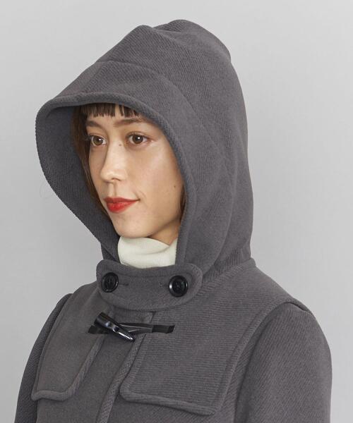 BEAUTY&YOUTH UNITED ARROWS(ビューティーアンドユースユナイテッドアローズ)の「BY パイルメルトンダッフルコートо(ダッフルコート・レディース・グレー/ナチュラル/ライム・SMALL/LARGE/MEDIUM)」の20枚目の写真