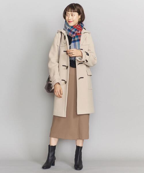 BEAUTY&YOUTH UNITED ARROWS(ビューティーアンドユースユナイテッドアローズ)の「BY パイルメルトンダッフルコートо(ダッフルコート・レディース・グレー/ナチュラル/ライム・SMALL/LARGE/MEDIUM)」の15枚目の写真