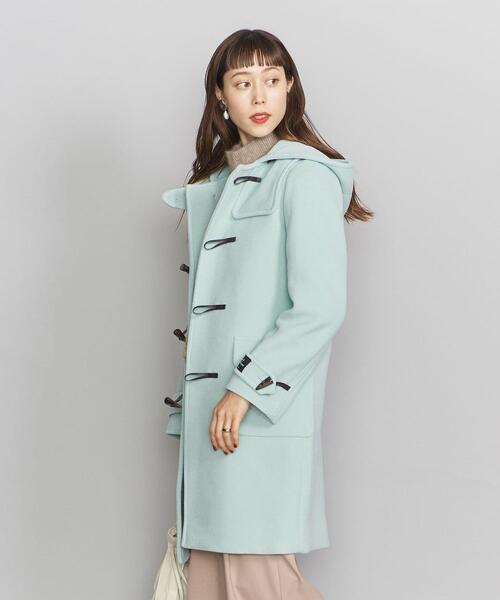 BEAUTY&YOUTH UNITED ARROWS(ビューティーアンドユースユナイテッドアローズ)の「BY パイルメルトンダッフルコートо(ダッフルコート・レディース・グレー/ナチュラル/ライム・SMALL/LARGE/MEDIUM)」の13枚目の写真