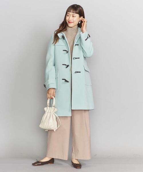美品 ビューティ＆ユース パイルメルトンダッフルコート M BEAUTY&YOUTH UNITED ARROWS（ビューティーアンドユース