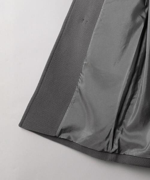 BEAUTY&YOUTH UNITED ARROWS(ビューティーアンドユースユナイテッドアローズ)の「BY パイルメルトンダッフルコートо(ダッフルコート・レディース・グレー/ナチュラル/ライム・SMALL/LARGE/MEDIUM)」の8枚目の写真