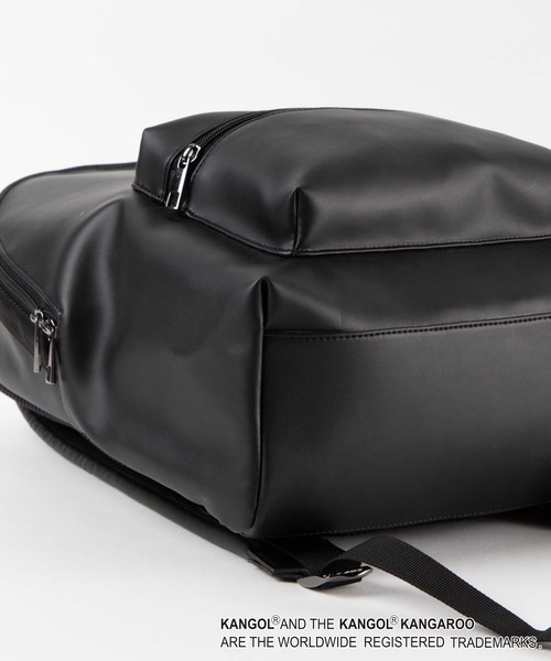 KANGOL（カンゴール）の「∴WEGO/KANGOL別注フェイクレザーデイパック/リュック（バックパック/リュック・メンズ・その他2/その他1・FREE）」の8枚目の写真