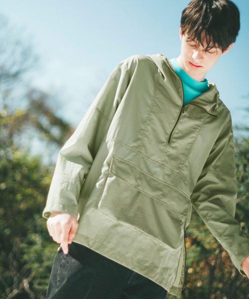BRACTMENT(ブラクトメント)の「『 BRACTMENT ( ブラクトメント ) 』 ナイロンワッシャー アノラック パーカー(その他アウター・メンズ・ネイビー/オリーブ・38/40)」の1枚目の写真