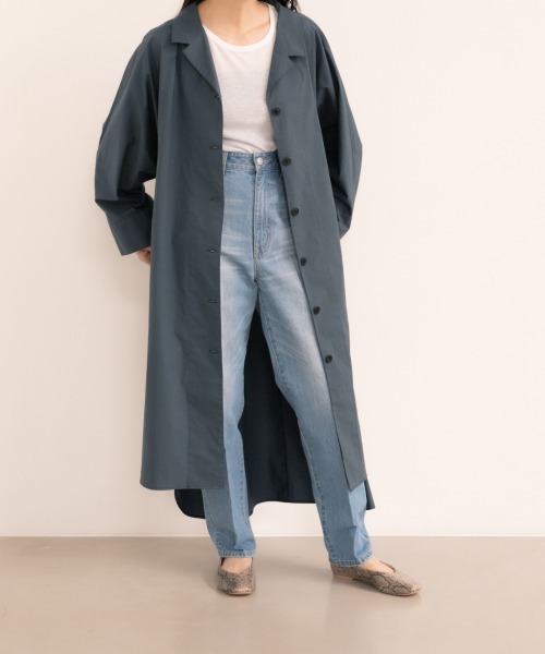 LOWRYS FARM（ローリーズファーム）の「ＣＯＮＥトラウザーパンツ　870613（デニムパンツ・レディース・ブラック/ブルー/ワンウォッシュ/アイボリー/ホワイト/ブルー系その他・MEDIUM/LARGE）」の9枚目の写真