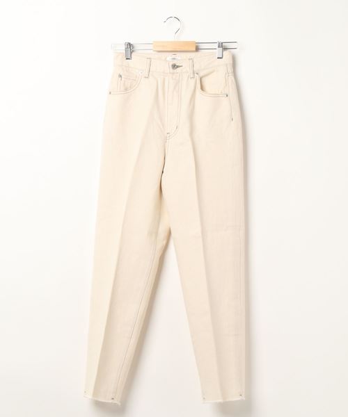 LOWRYS FARM（ローリーズファーム）の「ＣＯＮＥトラウザーパンツ　870613（デニムパンツ・レディース・ブラック/ブルー/ワンウォッシュ/アイボリー/ホワイト/ブルー系その他・MEDIUM/LARGE）」の21枚目の写真