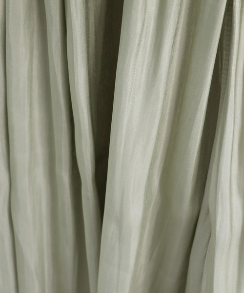 PairPair（ペアペア）の「チュール×シャイニー２WAYスカート（スカート・レディース・ベージュ/ライトグリーン/モカ・FREE）」の17枚目の写真