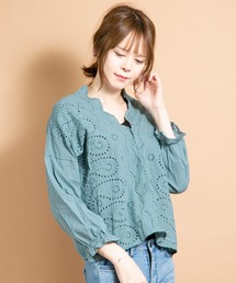 CERCA - FASHION�i�`�F���J - �t�@�b�V�����j�́uLC/�J�b�g���[�N���[�X�X�J���b�vV�l�b�N�v���I�[�o�[�i�V���c/�u���E�X�j�v