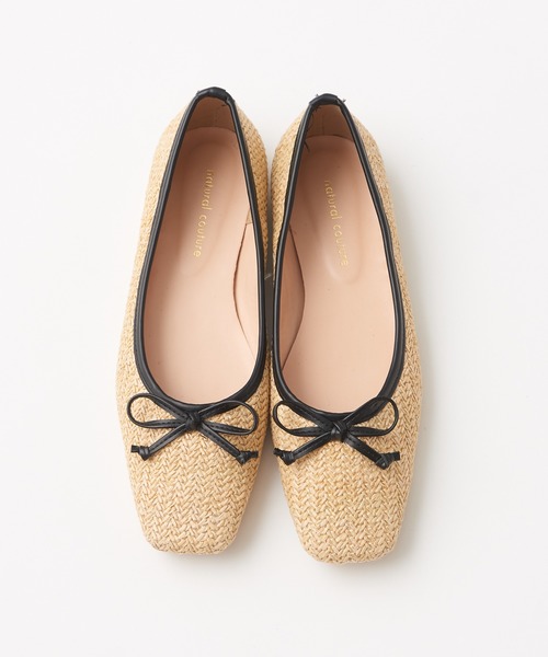 natural couture（ナチュラルクチュール）の「スクエアトゥバレエシューズ（バレエシューズ・レディース・アニマル/ピンクゴールド/ベージュ・SMALL/LARGE/MEDIUM）」の15枚目の写真