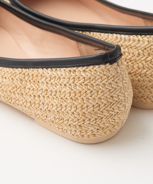 natural couture（ナチュラルクチュール）の「スクエアトゥバレエシューズ（バレエシューズ・レディース・アニマル/ピンクゴールド/ベージュ・SMALL/LARGE/MEDIUM）」の20枚目の写真