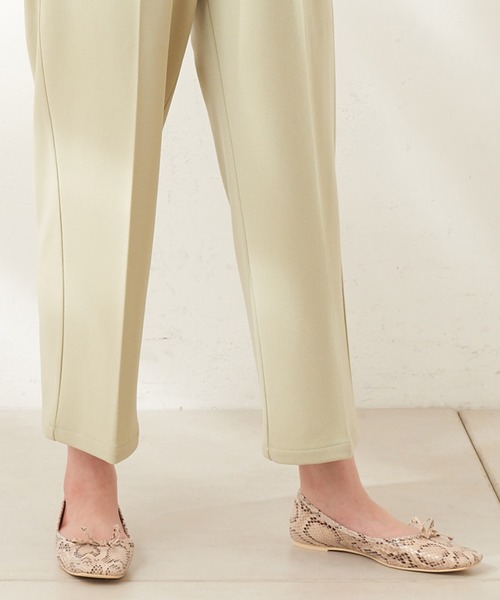 natural couture（ナチュラルクチュール）の「スクエアトゥバレエシューズ（バレエシューズ・レディース・アニマル/ピンクゴールド/ベージュ・SMALL/LARGE/MEDIUM）」の12枚目の写真