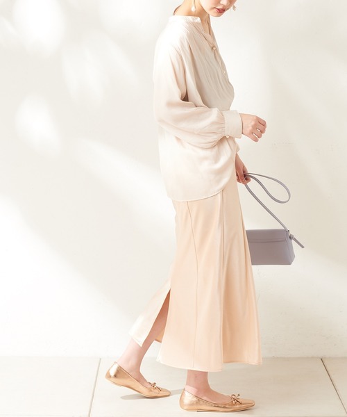 natural couture（ナチュラルクチュール）の「スクエアトゥバレエシューズ（バレエシューズ・レディース・アニマル/ピンクゴールド/ベージュ・SMALL/LARGE/MEDIUM）」の9枚目の写真