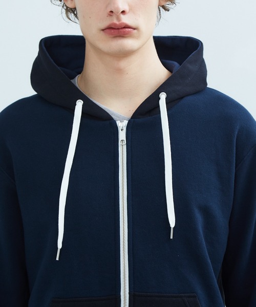 【セール】パネルカラーZIPパーカー(パーカー)|ABAHOUSE(アバハウス) 【セール】パネルカラーZIPパーカー(パーカー)|ABAHOUSE(アバハウス)