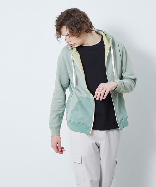【セール】パネルカラーZIPパーカー(パーカー)|ABAHOUSE(アバハウス) 【セール】パネルカラーZIPパーカー(パーカー)|ABAHOUSE(アバハウス)