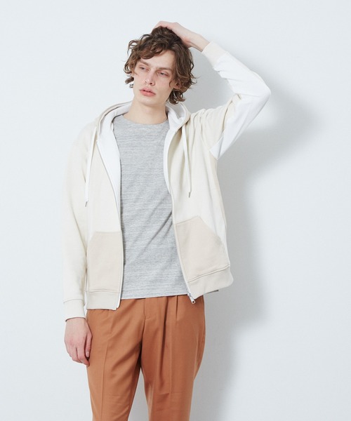 【セール】パネルカラーZIPパーカー(パーカー)|ABAHOUSE(アバハウス) 【セール】パネルカラーZIPパーカー(パーカー)|ABAHOUSE(アバハウス)