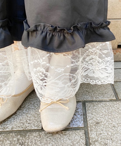 apres jour(アプレジュール)の「裾レースギャザーパンツ【ZOZOTOWN限定アイテム】(その他パンツ・レディース・ブラック/モカ/アイボリー・フリー)」の17枚目の写真