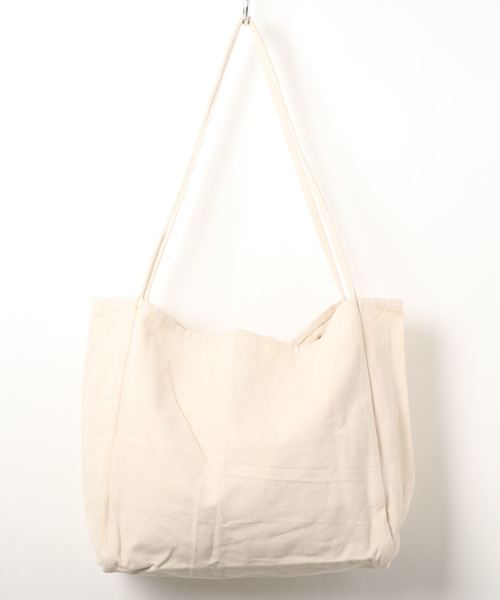 reca（レカ）の「ビッグトートバック（トートバッグ・レディース・ホワイト/ブラック/ベージュ/カーキ・FREE）」の13枚目の写真