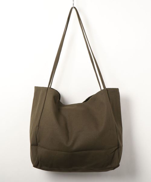 reca（レカ）の「ビッグトートバック（トートバッグ・レディース・ホワイト/ブラック/ベージュ/カーキ・FREE）」の11枚目の写真