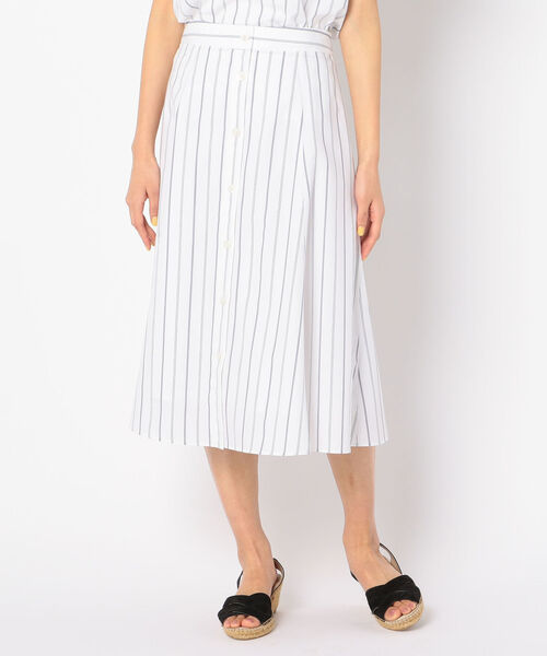 NOLLEY'S（ノーリーズ）の「ストライプセットアップスカート