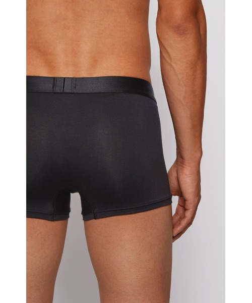 BOSS(ボス)の「ストレッチコットン レギュラーライズ トランクス(ボクサーパンツ・メンズ・ブラック/ホワイト・S/M/L/XL/XXL)」の6枚目の写真