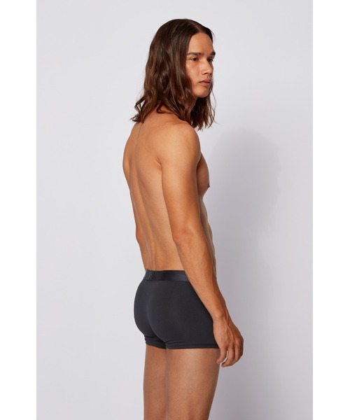 BOSS(ボス)の「ストレッチコットン レギュラーライズ トランクス(ボクサーパンツ・メンズ・ブラック/ホワイト・S/M/L/XL/XXL)」の7枚目の写真